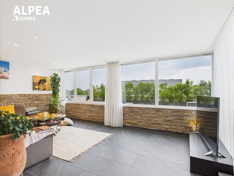 Penthouse apartment with panoramic view – stylishly renovated (5)