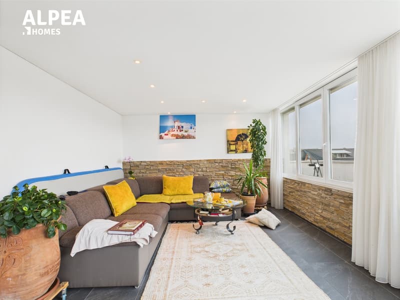 Penthouse apartment with panoramic view – stylishly renovated (4)