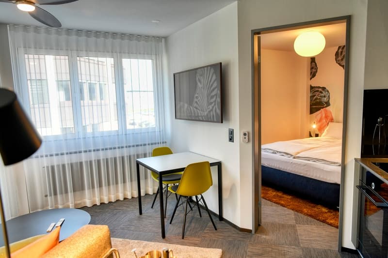 Take off in the furnished apartment "PC-2" in The Tower, Stans (8)
