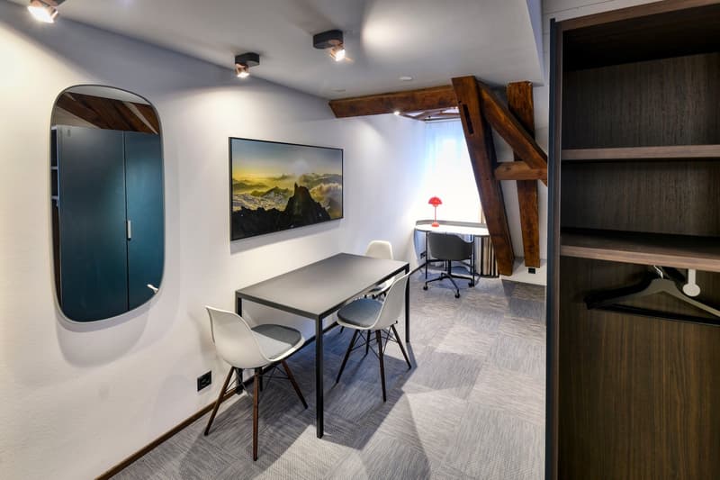Nouveau loft mansardé meublé dans un emplacement très central à Altdorf (11)