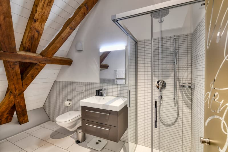 Nouveau loft mansardé meublé dans un emplacement très central à Altdorf (12)