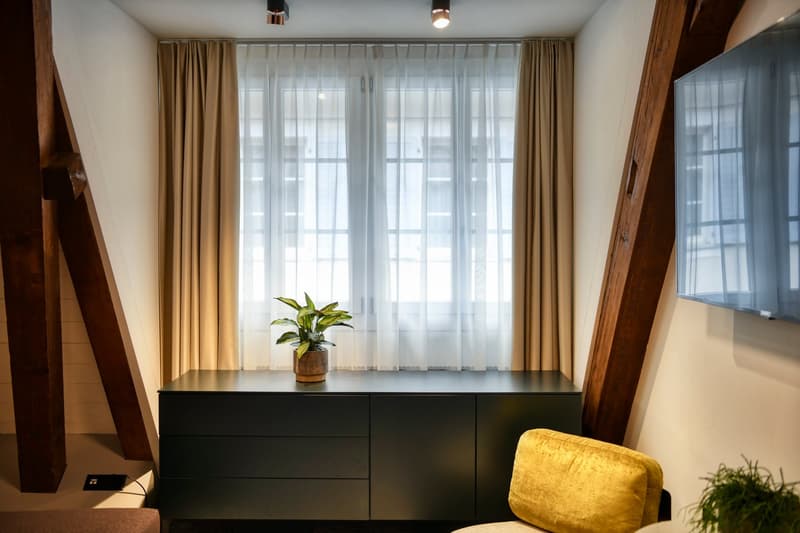 Nouveau loft mansardé meublé dans un emplacement très central à Altdorf (7)