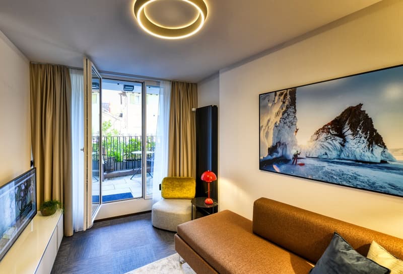 New furnished 2-room apartment in a very central location in Altdorf (9)