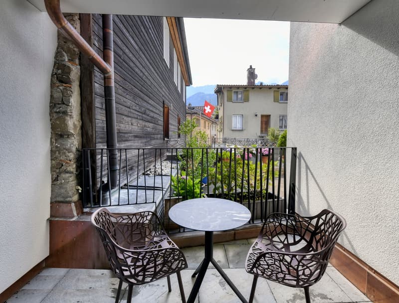 New furnished 2-room apartment in a very central location in Altdorf (14)