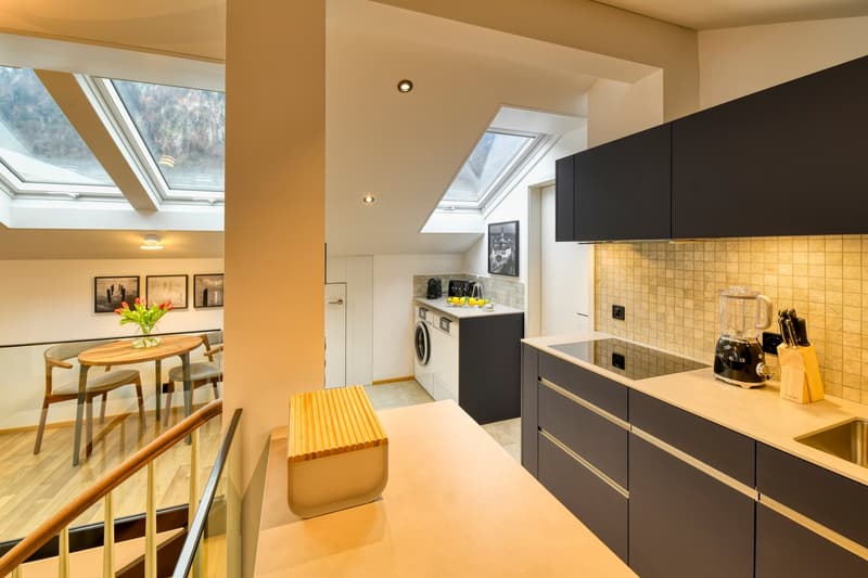 Exclusive furnished apartment with breathtaking lake view in Hergiswil (7)