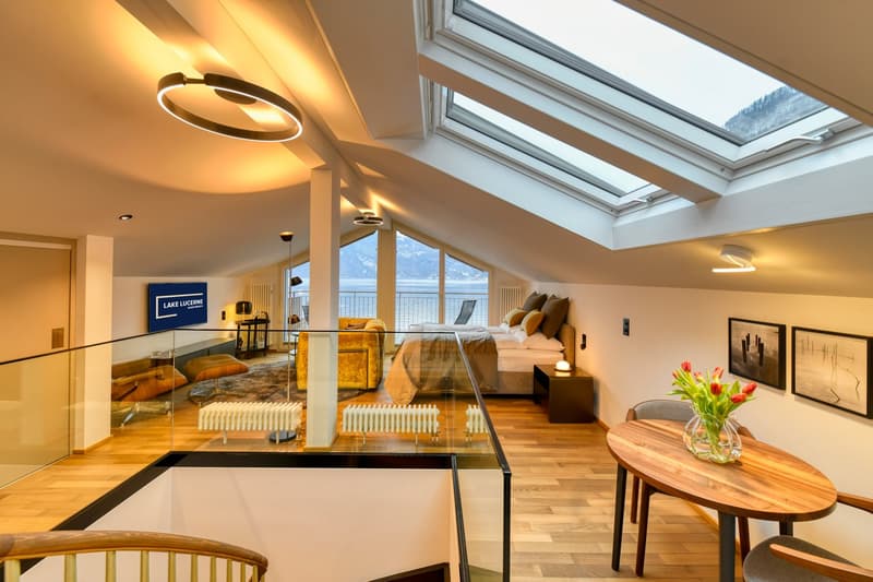Appartement meublé exclusif avec vue lac à couper le souffle à Hergiswil (4)