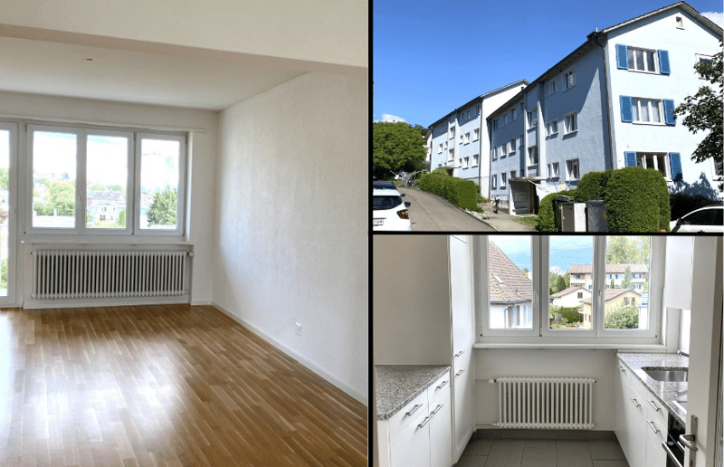 Appartamento di 3,5 locali con balcone a Niederrohrdorf (1)