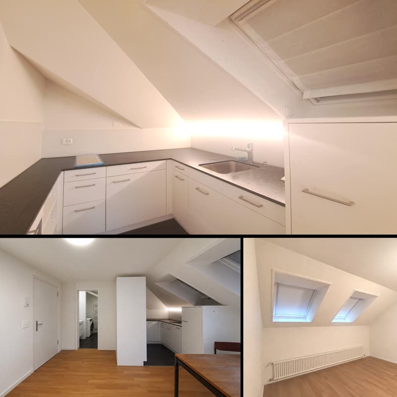 35 m² Charmante Dachgeschosswohnung im Herzen von Baden (1)