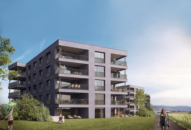 Moderne 3.5-Zimmer-Wohnung in dynamischen Quartier (9)