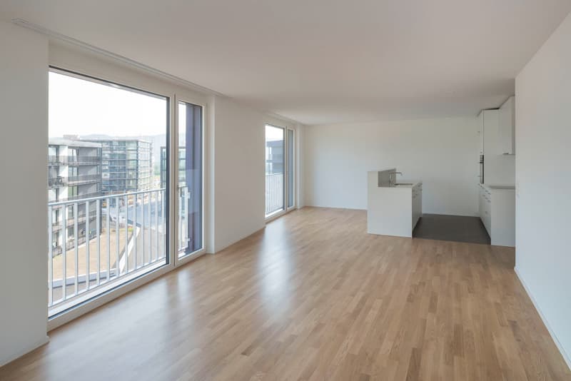 Moderne 3.5-Zimmer-Wohnung in dynamischen Quartier (1)