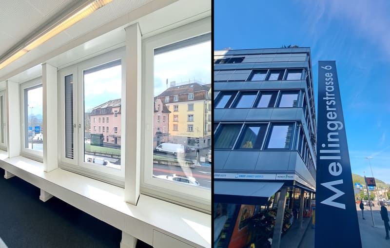 Büro / Loft / Wohnung 129m² - mitten in der Stadt Baden (1)