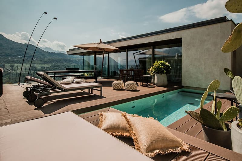 Duplex di lusso con piscina e vista lago a Collina d'Oro (2)
