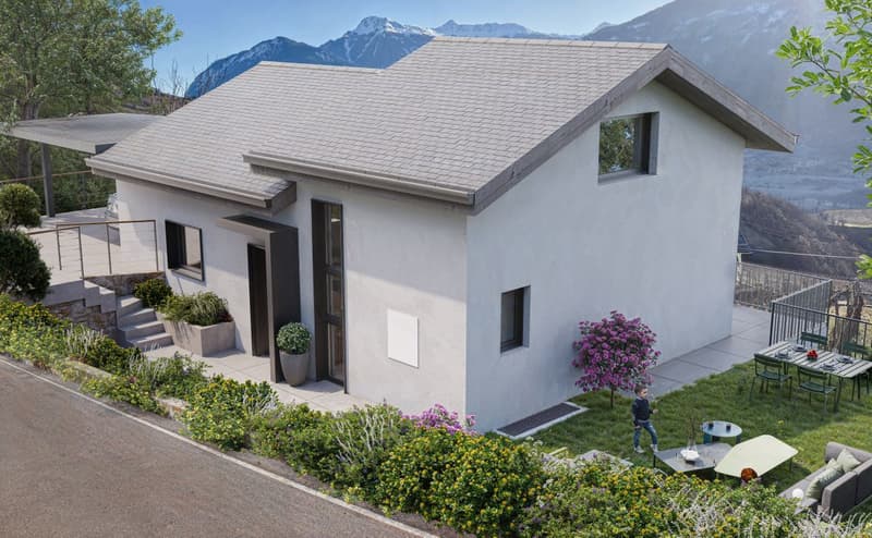 Villa d'exception avec vue imprenable sur les Alpes (3)