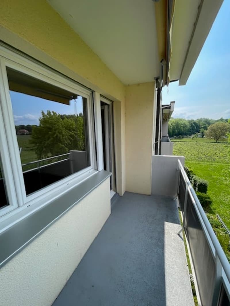Bel Appartement 3 pièces rénové, calme, avec balcon à Cortaillod (6)