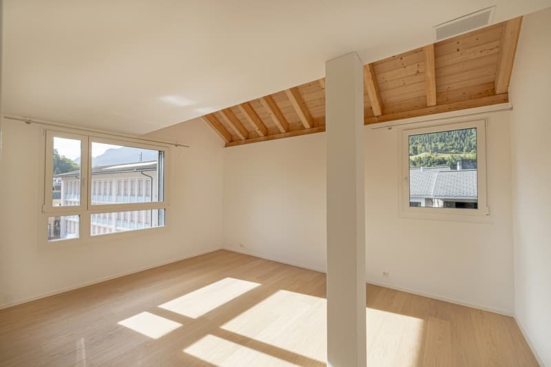 Habitation moderne avec qualité de vie des Grisons  Appartement exclusif de 5,5 pièces à Domat/Ems (10)