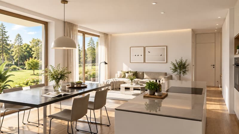 Wunderschöne 4.5-Zimmer Gartenwohnung in Aarberg mit viel Komfort (4)