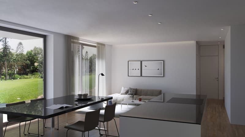 Wunderschöne 4.5-Zimmer Gartenwohnung in Aarberg mit viel Komfort (6)