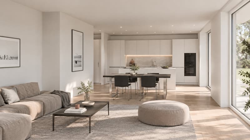 Wunderschöne 4.5-Zimmer Gartenwohnung in Aarberg mit viel Komfort (6)