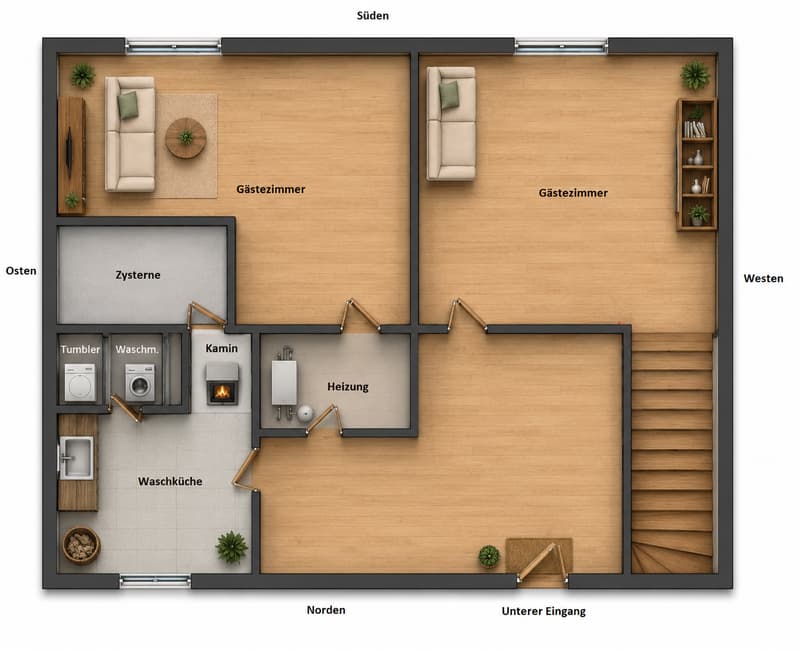 Charming single-family house in Port – Idyllic living with garden and terrace (16)