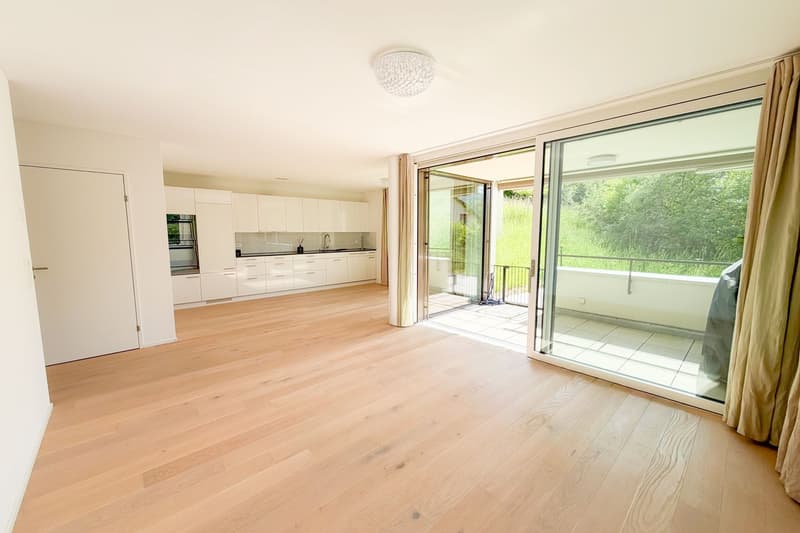 Moderne 3.5-Zimmer-Gartenwohnung mit Abendsonne und grossem Aussenbereich (1)