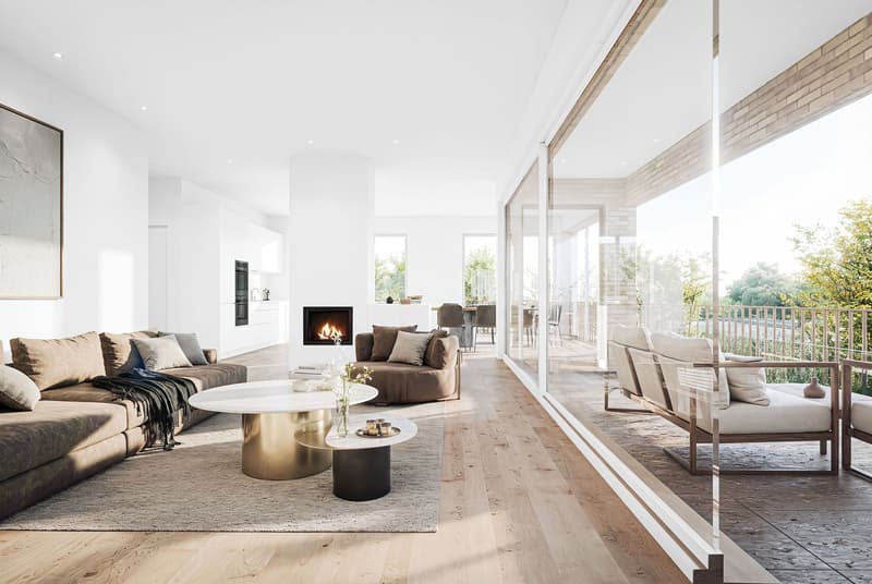 Exklusive 4.5-Zimmer-Attikawohnung mit 149 m² in Erlach (1)