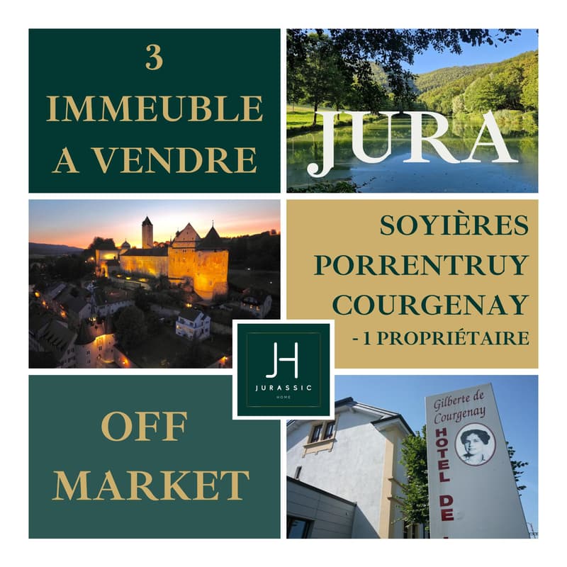 Opportunité d'investissement 3 immeubles à vendre dans le canton du Jura (1)