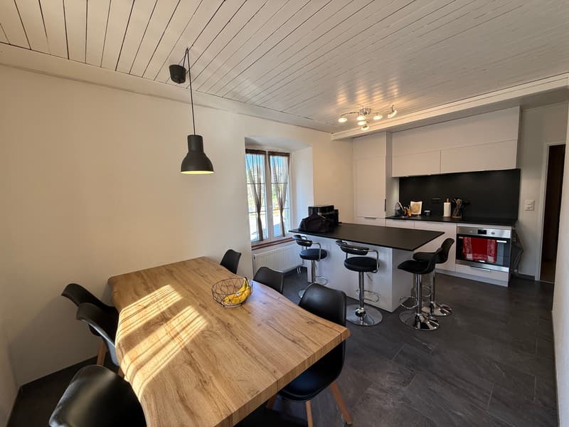 Charming semi-detached house with 4 rooms, terrace, vaulted cellar and garage in Grandfontaine (6)