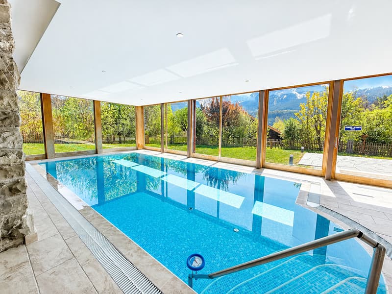 Luxuriöse und möblierte Wohnung - große Terrasse - Nur wenige Minuten von Gstaad (4)