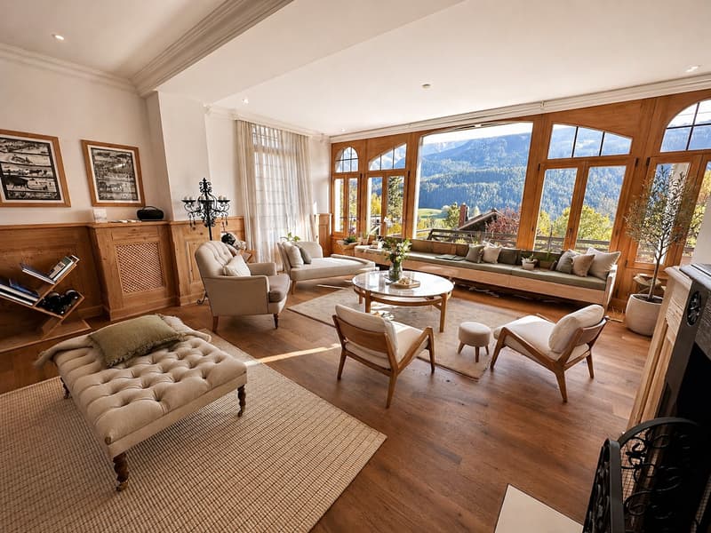 Luxuriöse und möblierte Wohnung - große Terrasse - Nur wenige Minuten von Gstaad (1)