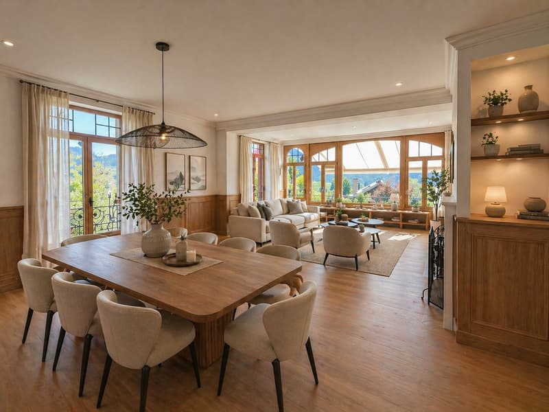 Luxuriöse und möblierte Wohnung - große Terrasse - Nur wenige Minuten von Gstaad (2)