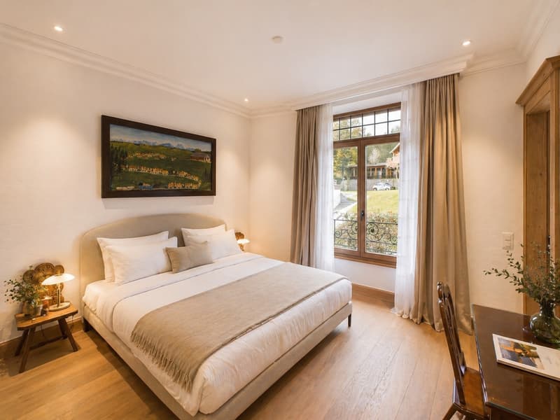 Luxuriöse und möblierte Wohnung - große Terrasse - Nur wenige Minuten von Gstaad (10)