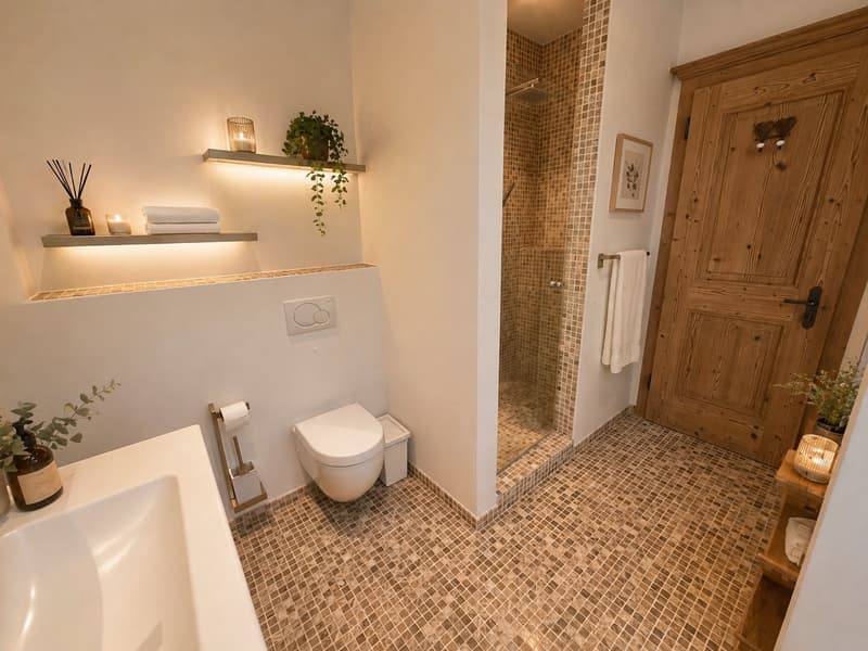Luxuriöse und möblierte Wohnung - große Terrasse - Nur wenige Minuten von Gstaad (12)