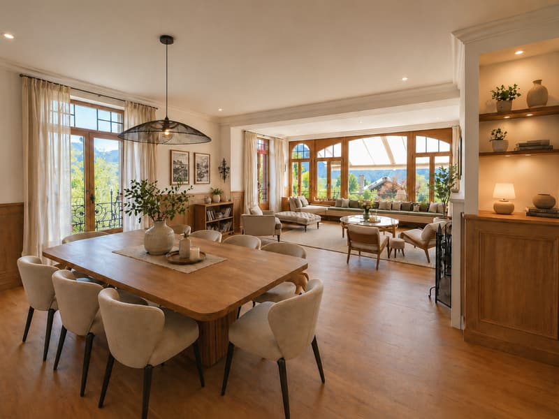 TOP LISTING for Foreigners - Luxurious and furnished apartment with a huge terrace overlooking the mountain (2)