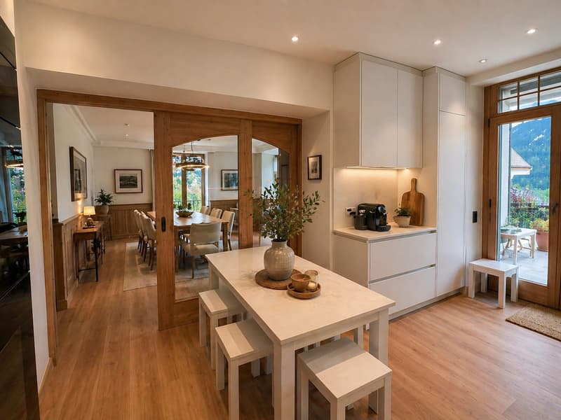 TOP LISTING for Foreigners - Luxurious and furnished apartment with a huge terrace overlooking the mountain (6)