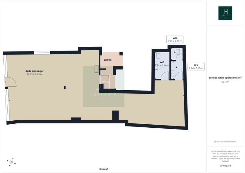 Lokal Gewerbe zu vermieten in Porrentruy, ca. 200 m² mit ausgebauter Bar und großem Keller (10)