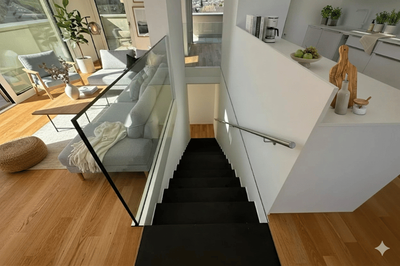 Magnificent duplex with large 32 m² terrace, bright and modern (6)