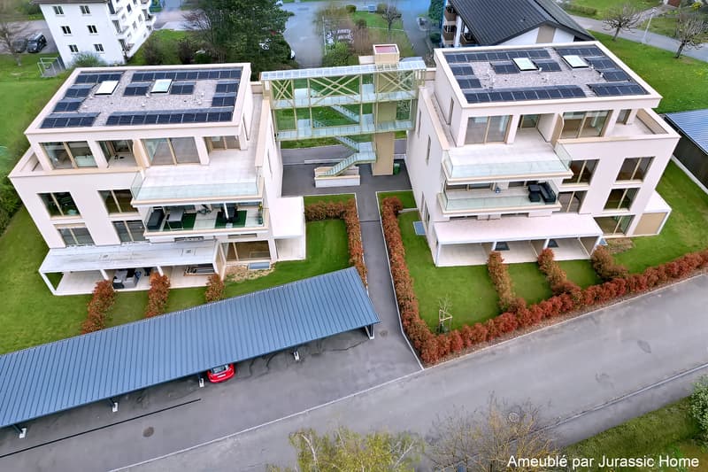 Magnificent duplex with large 32 m² terrace, bright and modern (13)