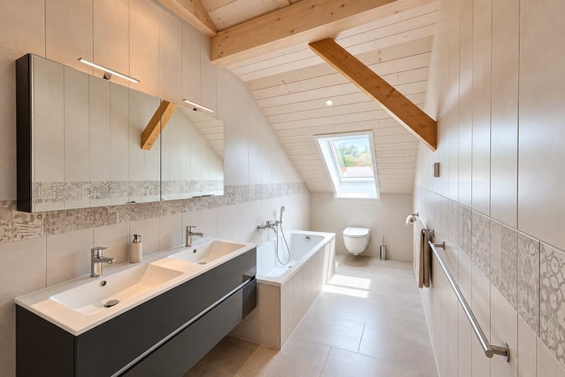 Lumineux Loft en attique de 4.5 pièces à Alle (10)