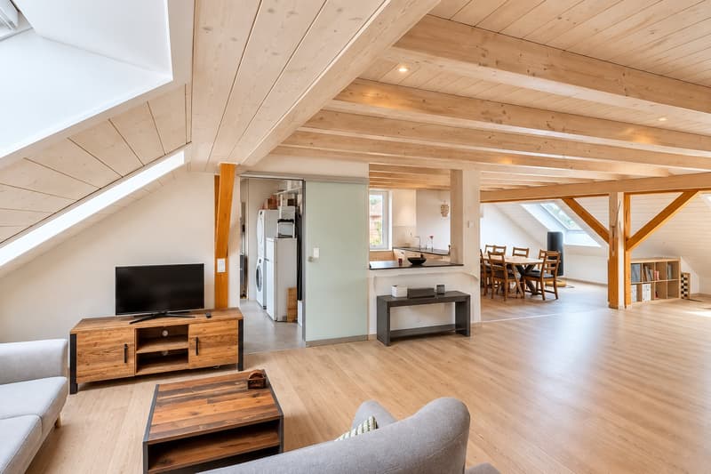Lumineux Loft en attique de 4.5 pièces à Alle (6)