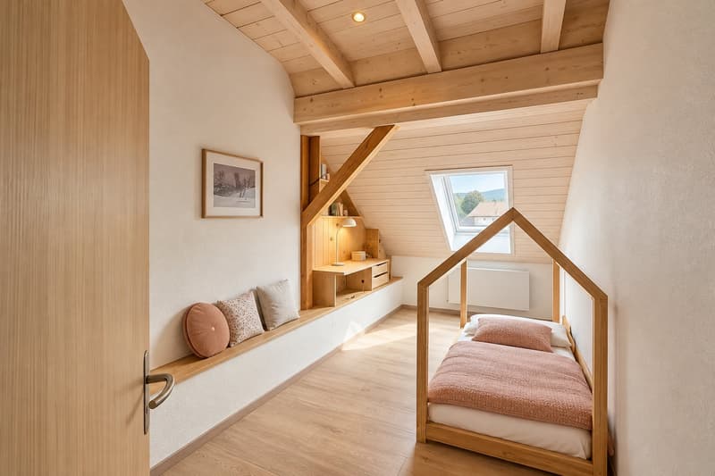 Lumineux Loft en attique de 4.5 pièces à Alle (8)