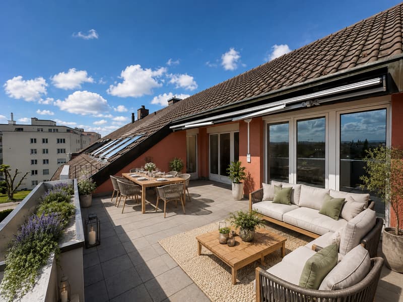 Frisch sanierte 5.5-Zimmer-Attikawohnung mit Weitsicht in Küngoldingen (4)