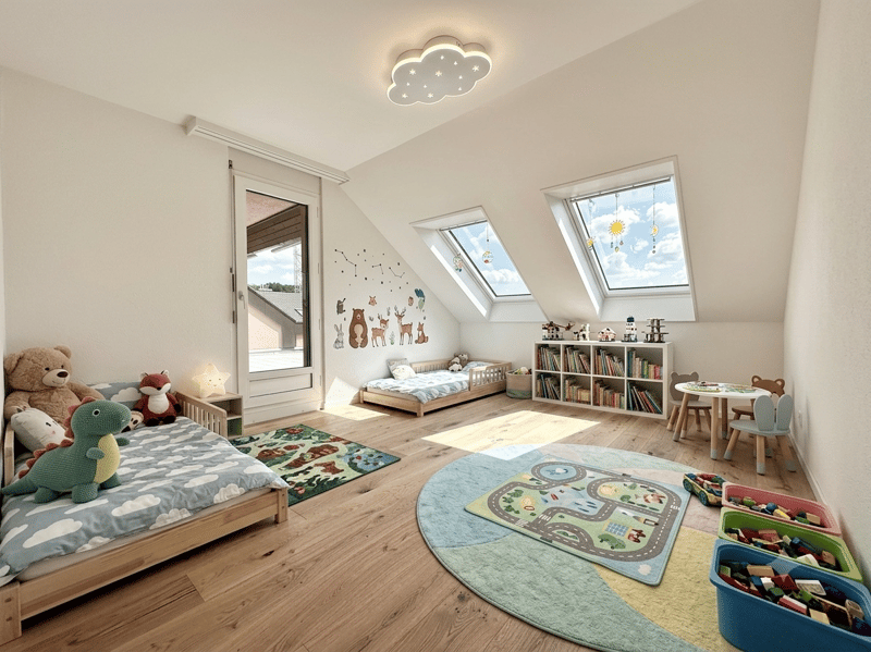 Frisch sanierte 5.5-Zimmer-Attikawohnung mit Weitsicht in Küngoldingen (3)