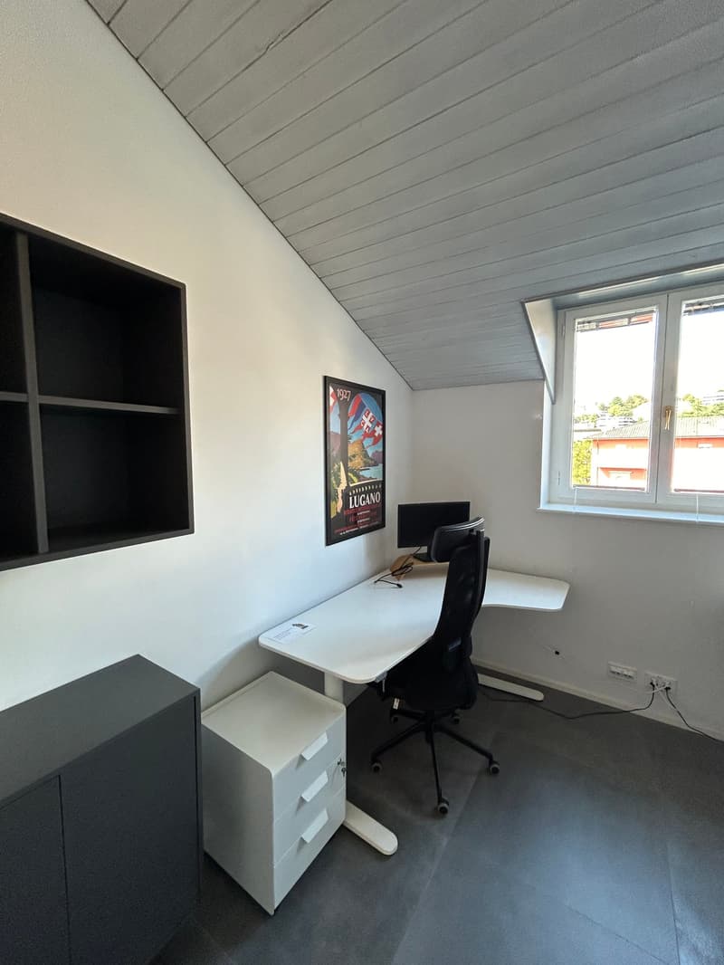 Einzelarbeitsplatz komplett ausgestattet im Zentrum von Lugano (8)