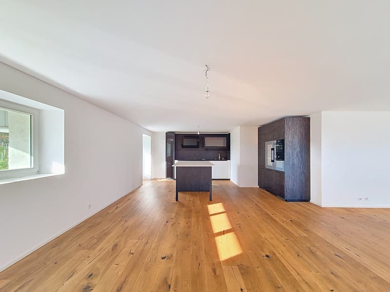 Triplex di sei e mezzo vani con bel giardino (6)