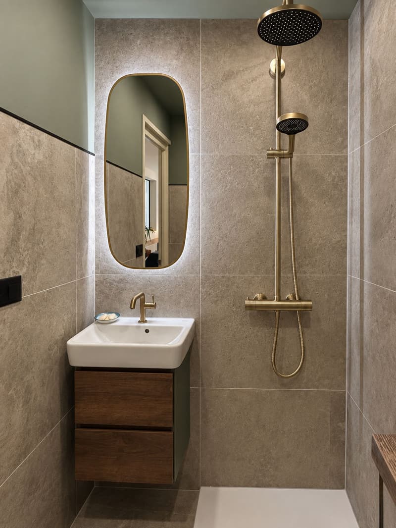 Salle de douche.