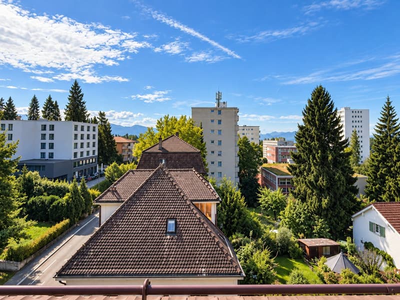 Vue du balcon