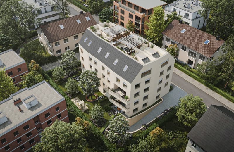 Über den Dächern der Stadt: Stilvolle Wohnung mit Outdoor-Lounge (3)