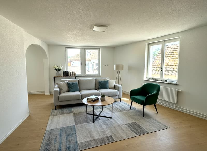 Grosszügige Attikawohnung vereint Modern und Charme (4)