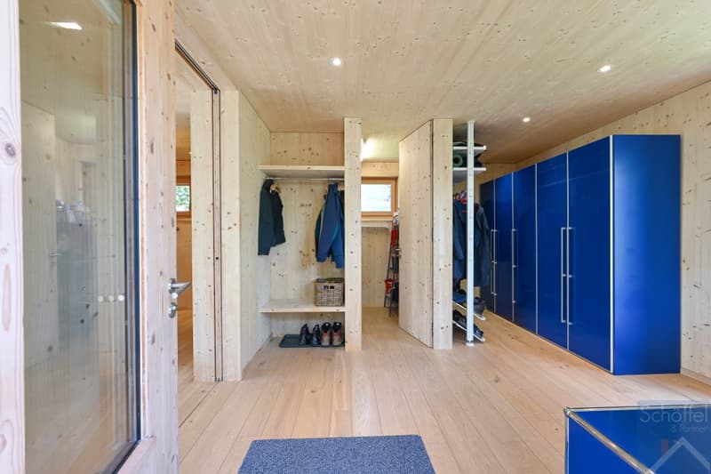 Eingang und Garderobe