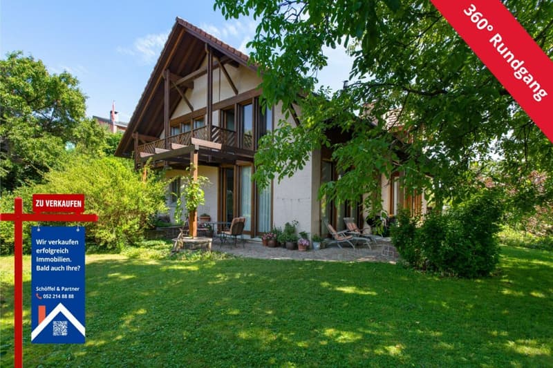 Grosszügiges 6½-Zimmer-Einfamilienhaus mit traumhafter Gartenoase (1)